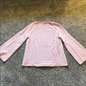 Ann Taylor Loft baby pink sweater